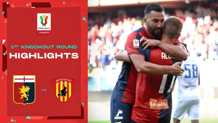 Coppa Italia: Genoa 3 - 2 Benevento (2022-2023)