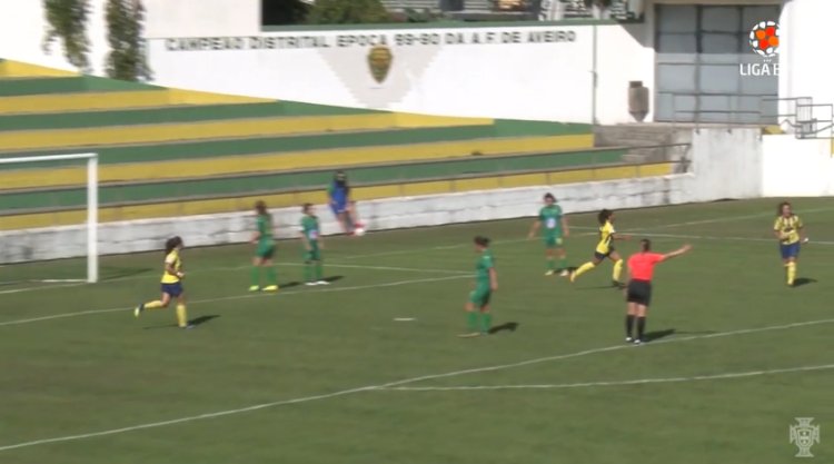 Liga de Futebol Feminino BPI: Fiães 1 - 4 Valadares Gaia (2020-2021)