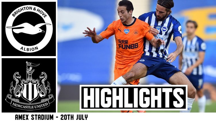 Premier League: Brighton 0 - 0 Newcastle (2019-2020)