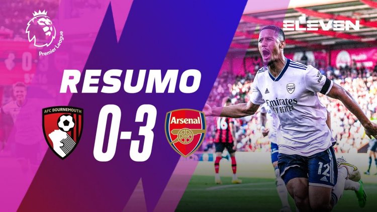 Premier League: AFC Bournemouth 0 - 3 Arsenal (2022-2023)