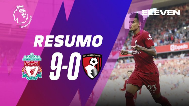Premier League: Liverpool 9 - 0 AFC Bournemouth (2022-2023)