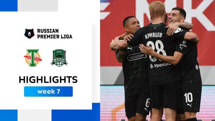 Premier Liga: Torpedo 1 - 4 FK Krasnodar (2022-2023)