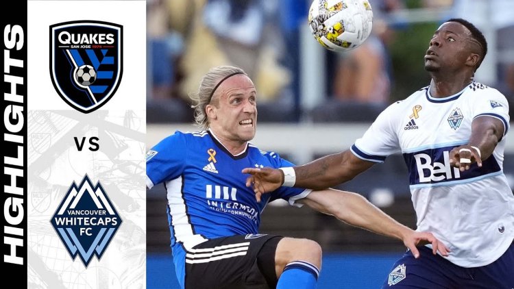 Major League Soccer: San Jose 2 - 0 Whitecaps FC (2022)