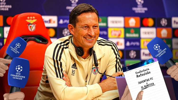 Liga Campeões: Antevisão de Roger Schmidt ao Juventus vs Benfica (2022-2023)