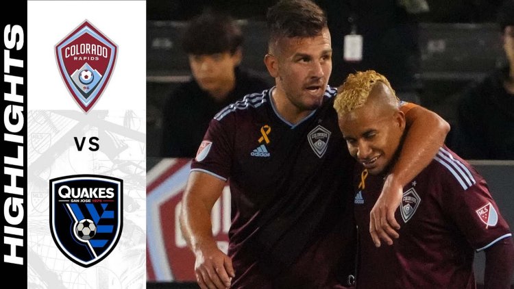 Major League Soccer: Colorado 2 - 1 San Jose (2022)