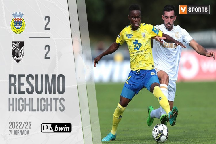 Liga Portugal Bwin: Arouca 2 - 2 V. Guimarães (2022-2023)