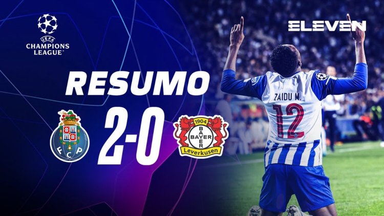 Liga Campeões: FC Porto 2 - 0 Leverkusen (2022-2023)