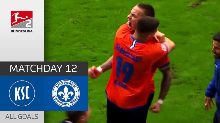 2. Bundesliga: Karlsruher 1 - 2 SV Darmstadt 98 (2022-2023)