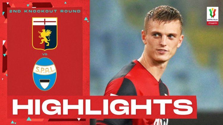 Coppa Italia: Genoa 1 - 0 SPAL 1907 (2022-2023)