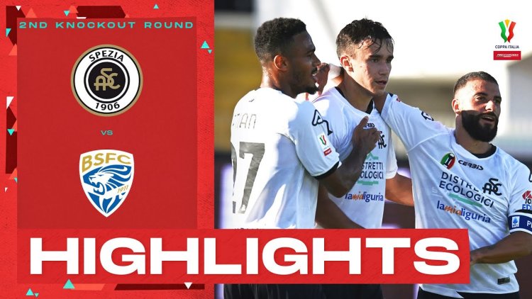 Coppa Italia: Spezia 3 - 1 Brescia (2022-2023)