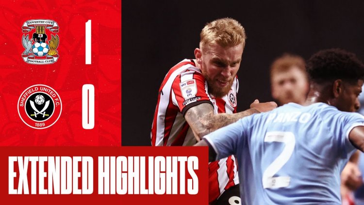 Championship: Coventry 1 - 0 Sheffield Utd (2022-2023)