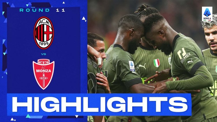Serie A: Milan 4 - 1 Monza (2022-2023)