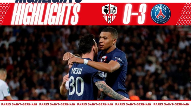 Ligue 1: Ajaccio 0 - 3 PSG (2022-2023)
