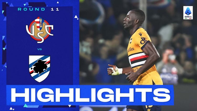 Serie A: Cremonese 0 - 1 Sampdoria (2022-2023)