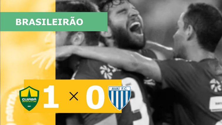 Brasileirão: Cuiabá 1 - 0 Avaí (2022)