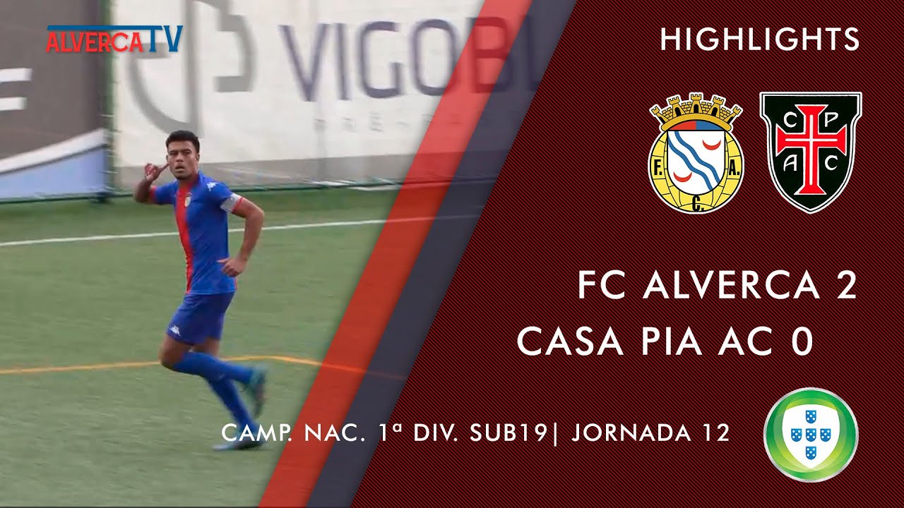 Juniores A S19 I Divisão: Alverca 2 - 0 Casa Pia (2022-2023)