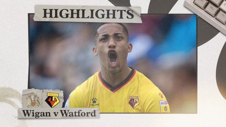 Championship: Wigan 0 - 1 Watford (2022-2023)
