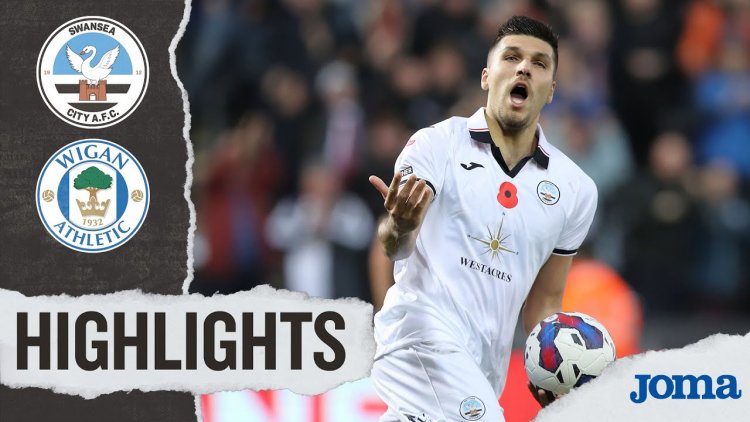 Championship: Swansea City 2 - 2 Wigan (2022-2023)