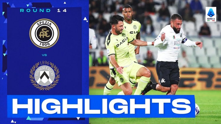 Serie A: Spezia 1 - 1 Udinese (2022-2023)