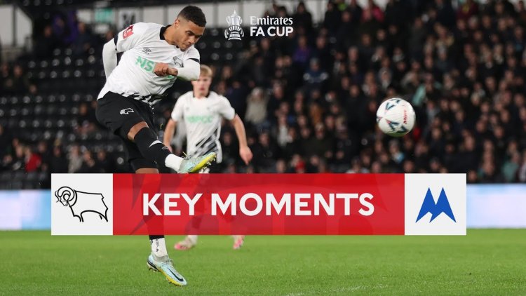 FA Cup: Derby County 5 - 0 Torquay United (2022-2023)