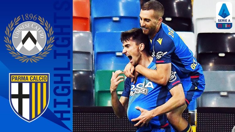 Serie A: Udinese 3 - 2 Parma (2020-2021)