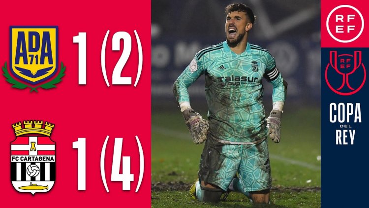 Copa del Rey: AD Alcorcón 2 - 4 g.p FC Cartagena (2022-2023)