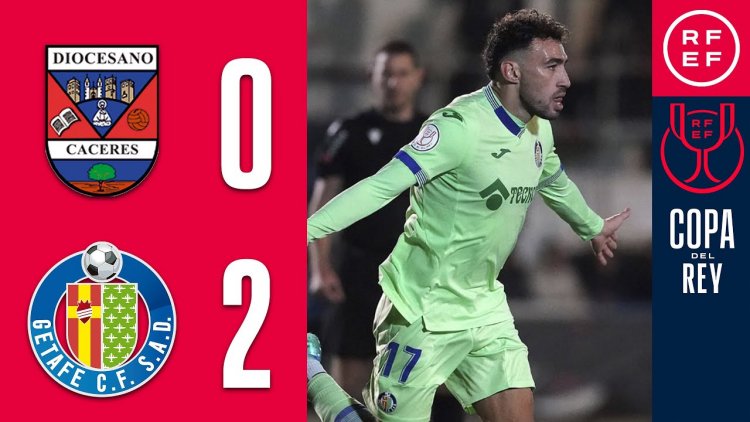 Copa del Rey: CD Diocesano 0 - 2 Getafe (2022-2023)