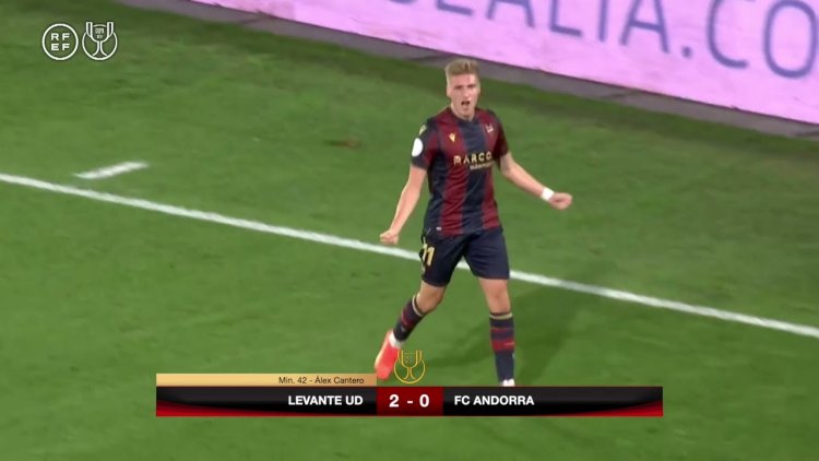 Copa del Rey: Levante 2 - 1 FC Andorra (2022-2023)
