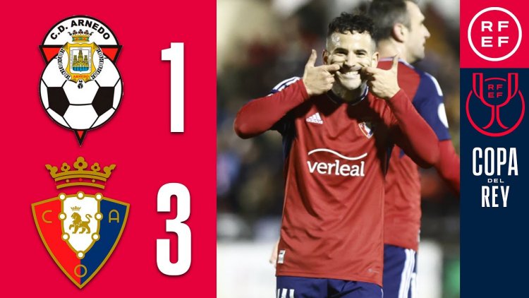 Copa del Rey: CD Arnedo 1 - 3 Osasuna (2022-2023)