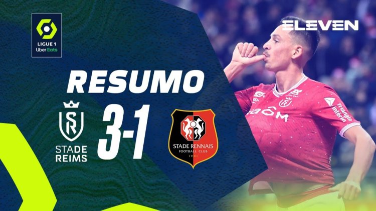 Ligue 1: Stade Reims 3 - 1 Rennes (2022-2023)
