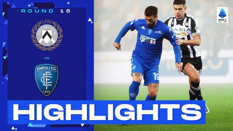 Serie A: Udinese 1 - 1 Empoli (2022-2023)