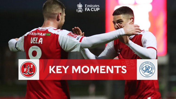 FA Cup: Fleetwood Town 2 - 1 QPR (2022-2023)