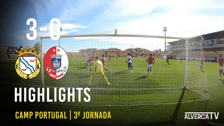 Campeonato de Portugal: Alverca 3 - 0 U. Santarém (2020-2021)