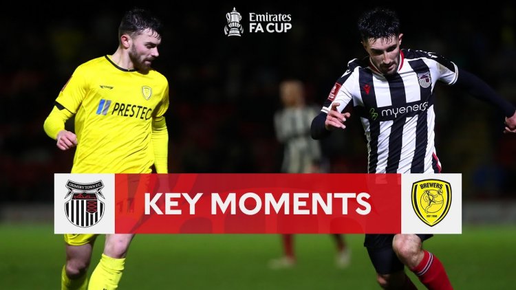 FA Cup: Grimsby Town 1 - 0 Burton Albion (2022-2023)