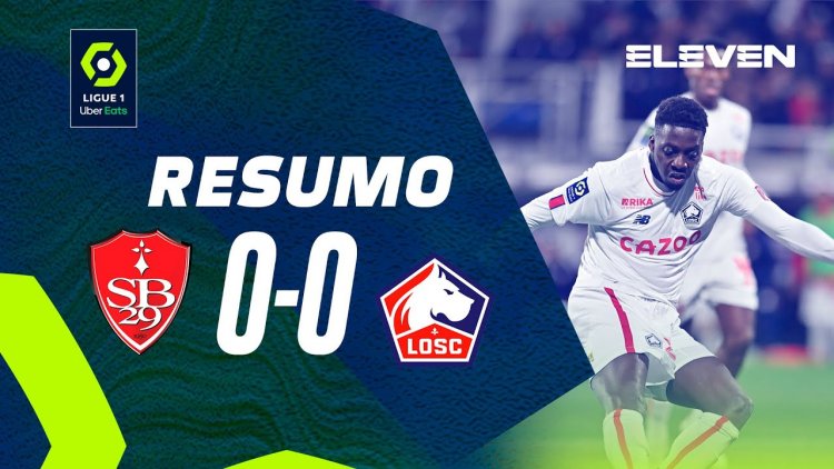 Ligue 1: Stade Brest 0 - 0 Lille (2022-2023)