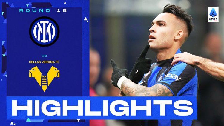 Serie A: Inter 1 - 0 Verona (2022-2023)