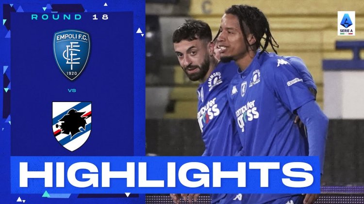 Serie A: Empoli 1 - 0 Sampdoria (2022-2023)
