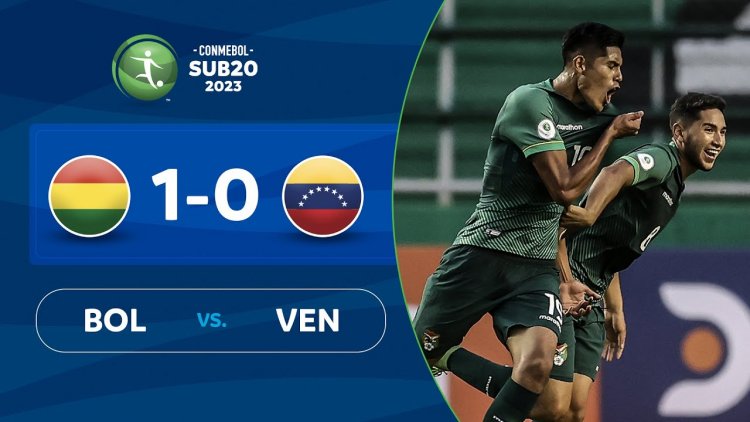 Sudamericano Sub-20: Bolívia 1 - 0 Venezuela (2023)