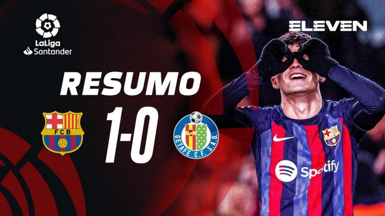 La Liga: Barcelona 1 - 0 Getafe (2022-2023)