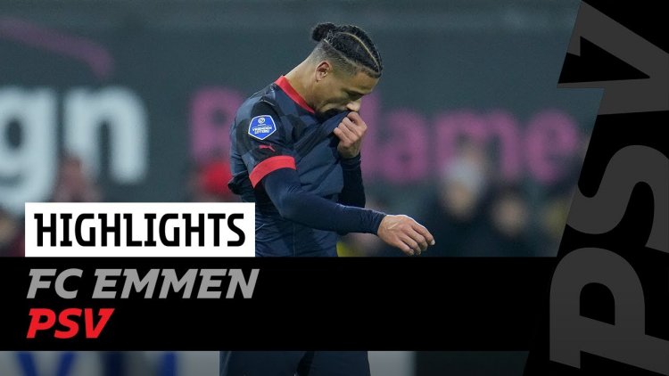 Eredivisie League: FC Emmen 1 - 0 PSV (2022-2023)