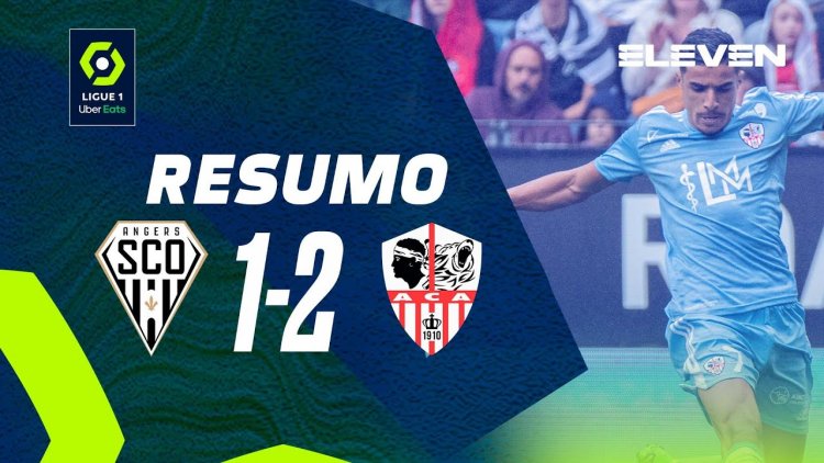 Ligue 1: Angers 1 - 2 Ajaccio (2022-2023)