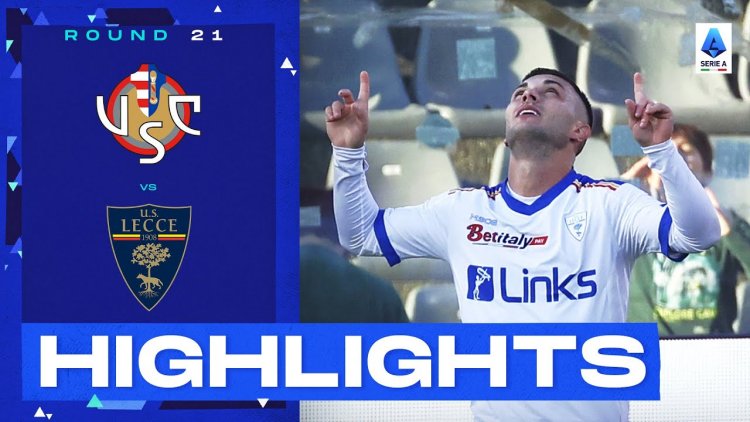 Serie A: Cremonese 0 - 2 Lecce (2022-2023)