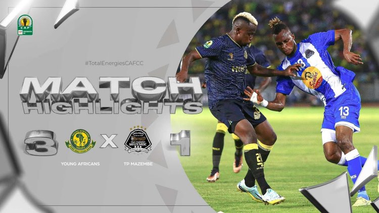 CAF Confederation Cup: Young Africans 3 - 1 TP Mazembe (2022-2023)