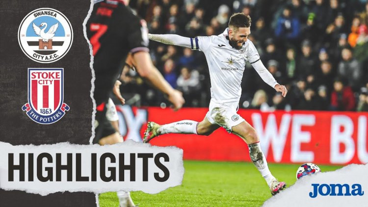 Championship: Swansea City 1 - 3 Stoke City (2022-2023)