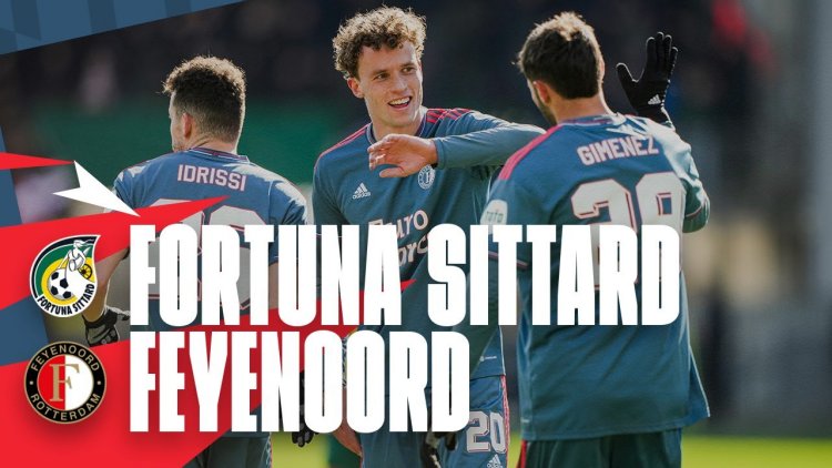 Eredivisie League: Fortuna Sittard 2 - 4 Feyenoord (2022-2023)