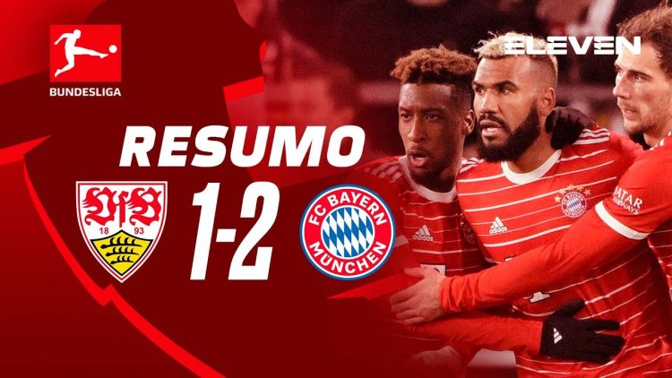 Bundesliga: Estugarda 1 - 2 Bayern München (2022-2023)
