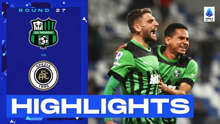 Serie A: Sassuolo 1 - 0 Spezia (2022-2023)