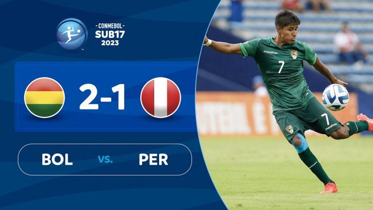 Sudamericano Sub-17: Bolívia 2 - 1 Peru (2023)