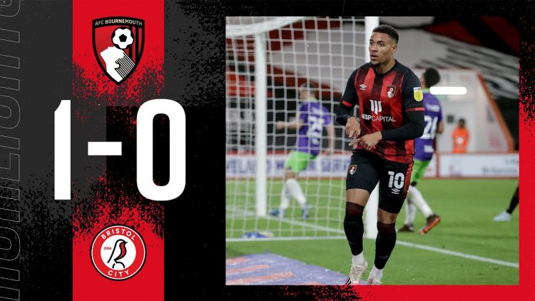 Championship: AFC Bournemouth 1 - 0 Bristol City (2020-2021)