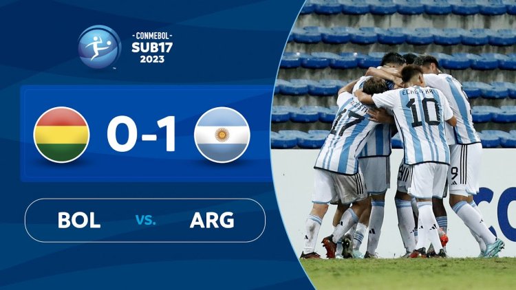 Sudamericano Sub-17: Bolívia 0 - 1 Argentina (2023)